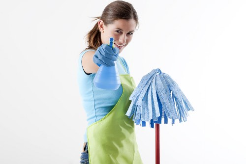 Office cleaning for a busy Finsburypark workplace reception area