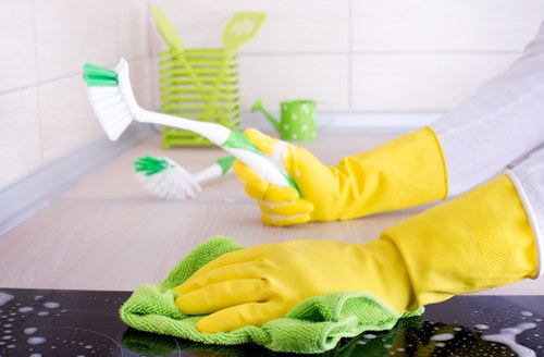 Entrance and hallway communal cleaning in Finsbury Park