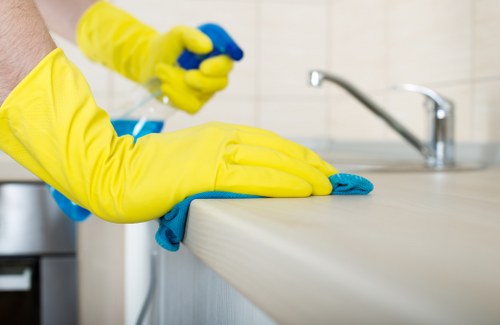 Stairwell and shared access cleaning for local flats