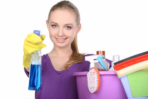 Encrypted Cleaners Finsburypark payment process shown with security shield icon